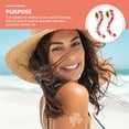 thumbnail image 4 of Miangastore Tanning Stickers Self Adhesive Body Stickers for Sunbathing Decor in Red 2 Rolls, 4 of 8