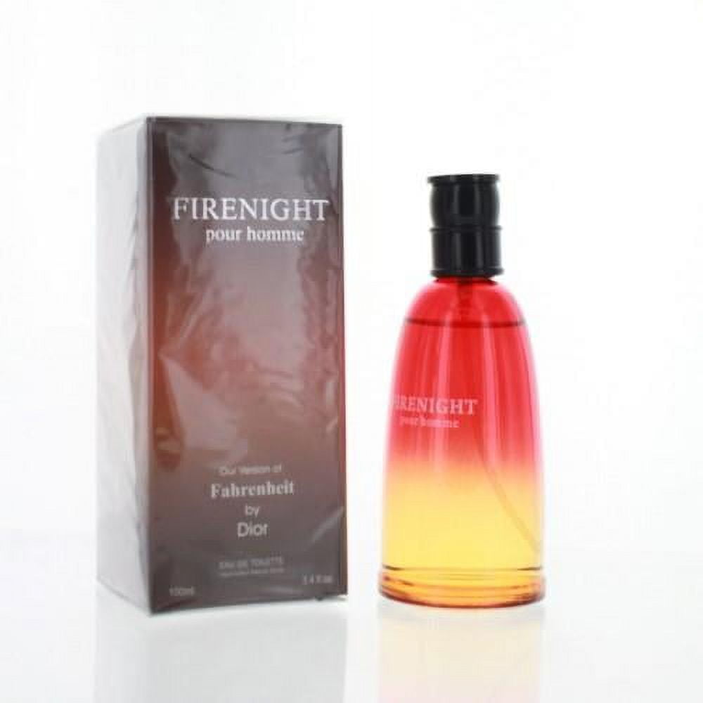 NovoGlow Firenight Pour Homme Eau De Parfum Spray Casual Daily Cologne 3.4 Oz Ideal EDT Beauty Gift Walmart