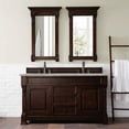 thumbnail image 4 of James Martin Vanities 147-114-561-3Vsl Brookfield 60" Double Basin Wood Vanity Set - Warm, 4 of 5