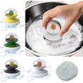 thumbnail image 1 of Cepillo de limpieza para uso en la cocina con mango que no daña las manos, lava los platos, cepillos que no dejan pelos, elimina las manchas de aceite y los utensilios de cocina Akmoler, 1 of 8