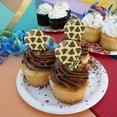 thumbnail image 4 of Cute Poop Pattern Cupcake Picks Toppers Decoration Set of 6, 4 of 6