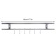 thumbnail image 4 of Estante para cuchillos Amonsee con soporte de acero Inoxidable y 6 ganchos para cocina y garaje, 4 of 7