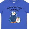 thumbnail image 4 of Inktastic Happy Birthday, Grandpa Cute Penguins Boys or Girls Toddler T-Shirt, 4 of 5