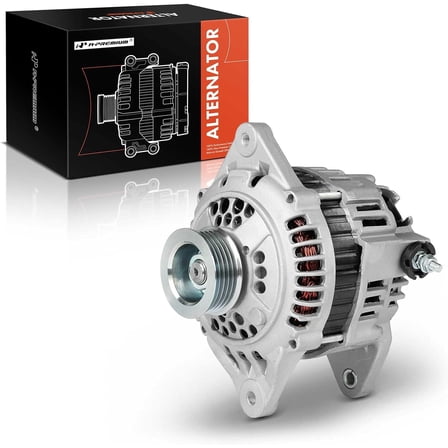 A-Premium Alternator Compatible with Subaru Legacy 1995 1996 1997 1998 1999, 12V 85A 5-Groove Pulley Clockwise, Replace# 23700AA210, 23700AA210F