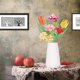 thumbnail image 3 of Iconic Tulips Flower Bouquet Brick Toy, Ideas for Kids and Adults Building Block Plants Flowers Gift, 2022 New ( Sunset Orange, 62 Pieces), 3 of 4