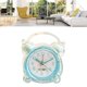 thumbnail image 2 of Kids Alarm Clock, Silent Cartoon Design, Easy Setting, Sturdy ABS, Double Bell, for Bedroom Table, Blue, 2 of 3