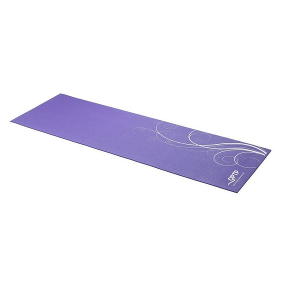 OPTP Yoga Mat - Purple Non-Slip Fitness and Exercise Mat (496)