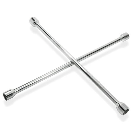UPC: 0028907319612 | Powerbuilt 20 Inch Four Way Universal Lug Wrench – 940559