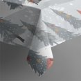 thumbnail image 3 of Gray Christmas Gnome Village Pattern Rectangle Tablecloth 60"x84",Waterproof Polyester Rectangle Table Cloth, Wipeable Spillproof Polyester Tablecloth for Dining, Camping, Indoor and Outdoor, 3 of 5