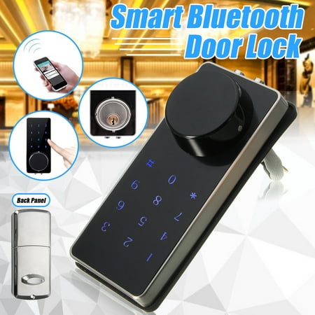 Smart bluetooth Digital Door Lock Keyless Home Security Phone Touch Password