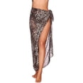 thumbnail image 2 of asdoklhq Plus Size Swimsuit Clearance Under $10,Women Chiffon Swimwear Pareo Scarf Beach Cover Up Wrap Kaftan Sarong, 2 of 4