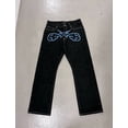 thumbnail image 5 of 2023 Nuevos pantalones vaqueros retro de estilo hip hop para hombre y mujer, pantalones holgados de pierna ancha y rectos, pantalones vaqueros de moda Harajuku, ropa de calle Y2K, 5 of 5