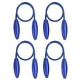 thumbnail image 1 of Unique Bargains Creative Curtain Tiebacks Clips Decorative Window Drape Twist Tie Backs, Navy Blue 4 Pack, 1 of 6