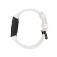 thumbnail image 2 of Zodaca Silicone Watch Band Compatible with Fitbit Charge 3, Charge 3 SE (Small), and Charge 4, Fitness Tracker Replacement Bands, White, 2 of 5