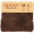 thumbnail image 1 of GFDYREE - Ultra Absorbent Microfiber Chenille Dog Bath Shammy Towel with Hand Pockets, Durable, Quick Drying, Washable, Prevent Mud Dirt (Color: Brown), 1 of 7