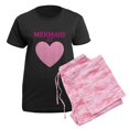 thumbnail image 5 of CafePress - Mermaid At Heart Pajamas - Women's Short Sleeve Print T-Shirt and Pants Dark Cotton Pajama Set, 5 of 7