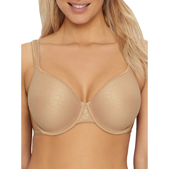 Paramour Womens Obsidian Animal Print T-Shirt Bra Style-135074