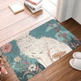 thumbnail image 4 of Disketp Celestial Cat And Flowers Mat for Front Door Outside - Doormat Outdoor Entrance - Welcome Mats Outdoor,Outside Entry and Outdoor Entrance 16''x24'', 4 of 7