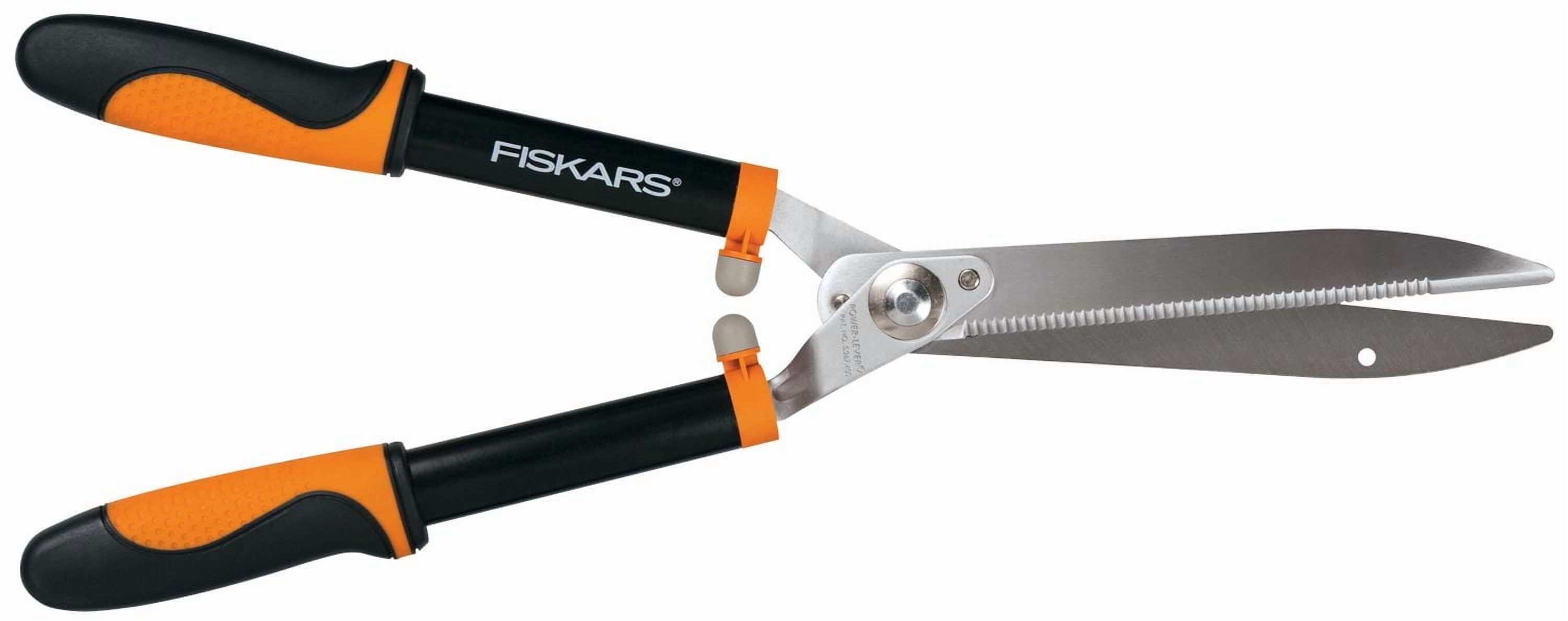 Fiskars Power-Lever Chrome Hedge Shears