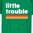 thumbnail image 3 of Instant Message - Trouble Little - Toddler & Youth Short Sleeve Graphic T-Shirt, 3 of 6