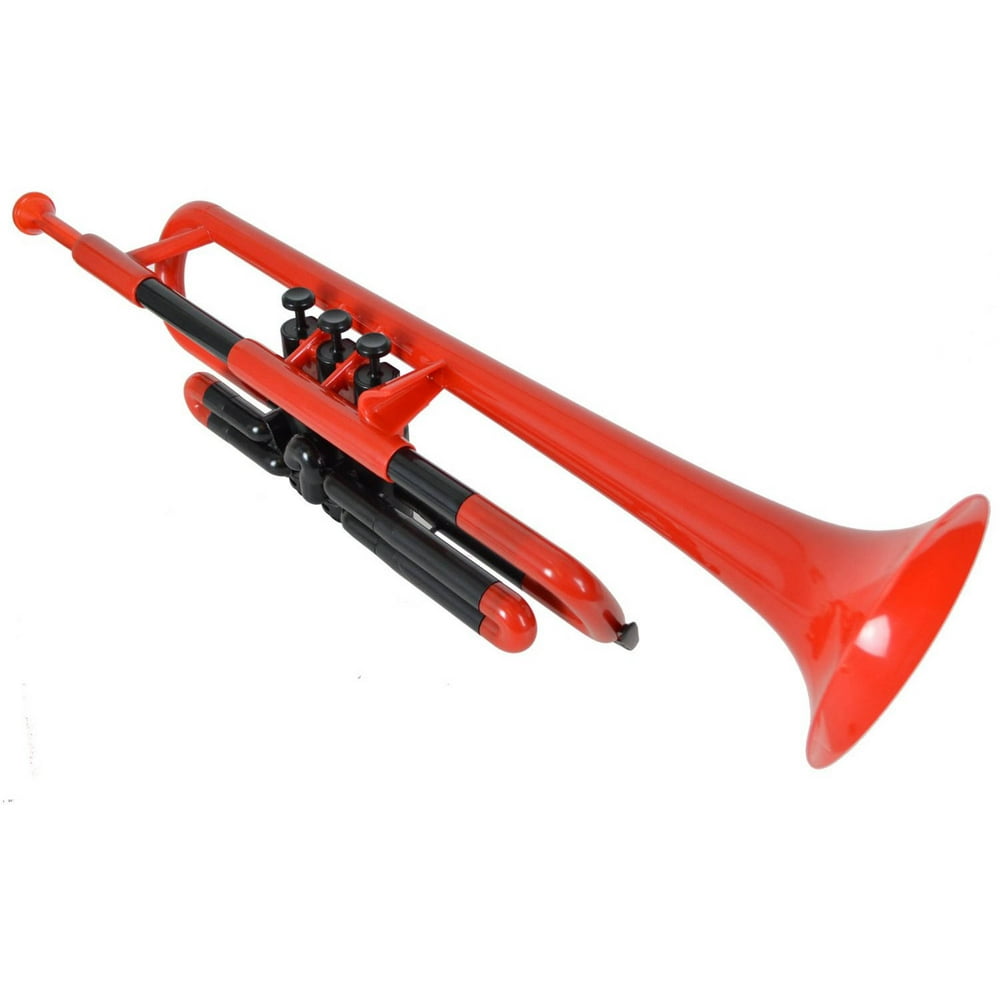 pBone Plastic Trumpet, Red