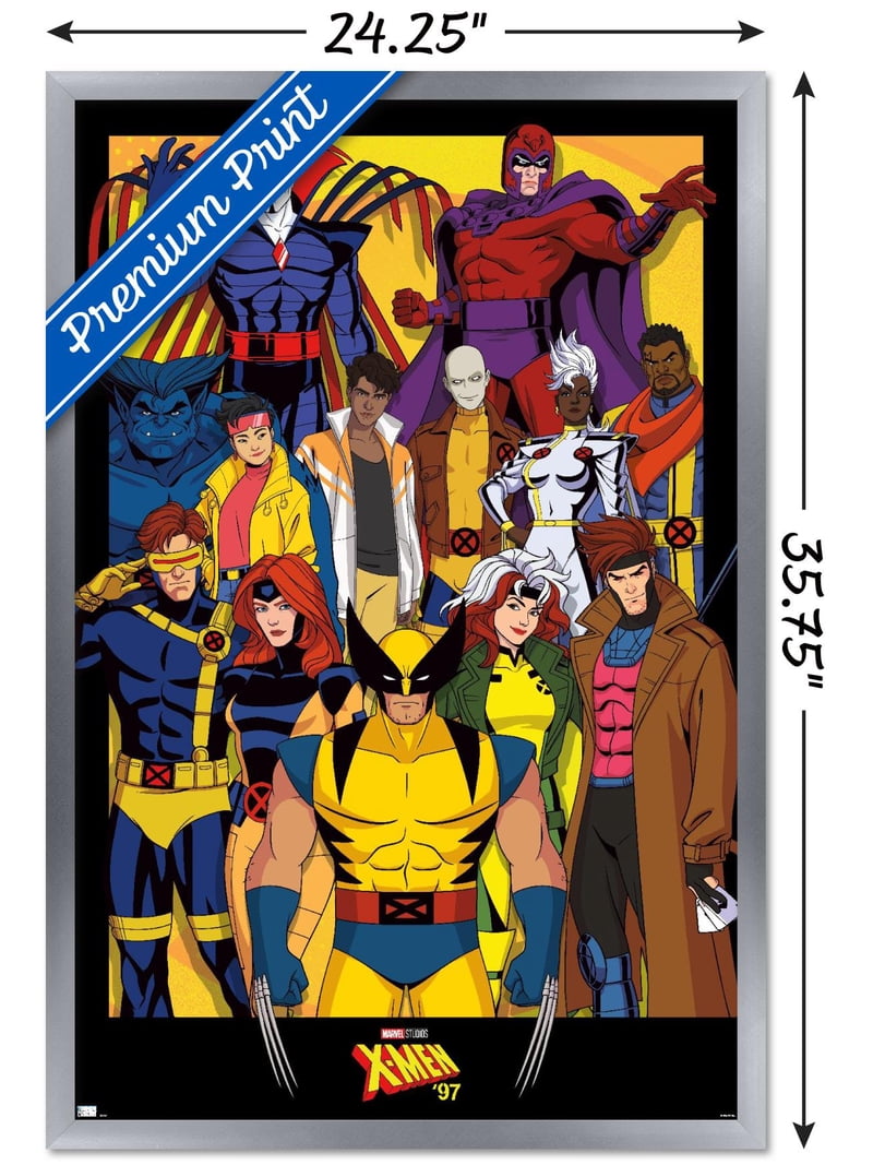 マーベルポスター Marvel X-Men '97 - Characters Wall Poster, 22.375