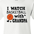 thumbnail image 4 of Inktastic I Watch Basketball with Grandpa Youth T-Shirt, 4 of 5