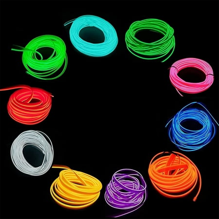 

Christmas Clearance Items Feltree Home Interior Decoration Light Line Atmosphere Light EL Decorative Light 10M
