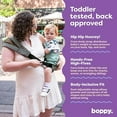 thumbnail image 3 of Boppy ComfyHold Cross-Body Hip Baby Carrier - Light, Compact, and Breathable with Wide Comfy Seat and Snug No-Slip Fit, Baby Safety Alliance Verified, 3 of 4