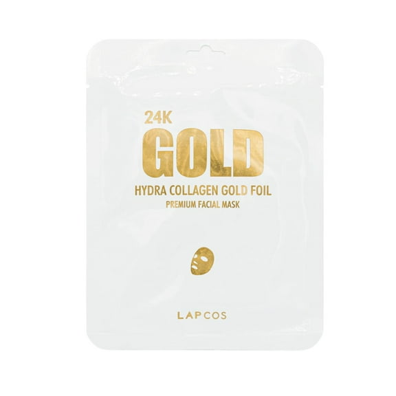 LAPCOS 24K Gold Foil Face Mask - 1pc
