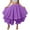 1Purple200, variant on XAOFW Women's Skirts Carnival Solid Color Flowy High Waist Tiered Puffy Casual Dance Skirt Stage Performance Versatile Trendy Skirts