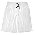 thumbnail image 6 of Sngxgn Men's Short Casual Button up Summer Beach Shorts(White,M), 6 of 6
