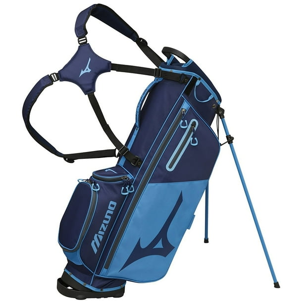 Mizuno BRD3 Golf Stand Bag, Navy/Light Blue