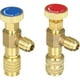 thumbnail image 1 of Válvula de carga de refrigerante R12 R410, válvula de seguridad de líquido refrigerante de aire acondicionado Válvulas de control de flujo de cobre Válvula de seguridad de flúor de cobre, 1 of 5