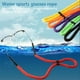 thumbnail image 5 of Soidarity Retenedor de gafas de natación de espuma, portátil, Color sólido, Flexible, pesca, parque acuático, gafas de sol, accesorios de Deportes acuáticos Negro, 5 of 6