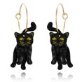 thumbnail image 1 of Halloween Earrings Funny Fashion Cat Decorative Statement Earrings Drop Earrings, 1 of 10