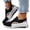 Black, variant on Women's Comfortable Breathable Casual Walking Shoes, Orthopedic Slip-On Loafers for Women,Comfy Wedge Sneakers
