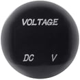 thumbnail image 2 of Waterproof Voltmeter, Digital Display Voltage Tester Led Round For Dc 12v-24v Car Motorcycle Green, 2 of 3
