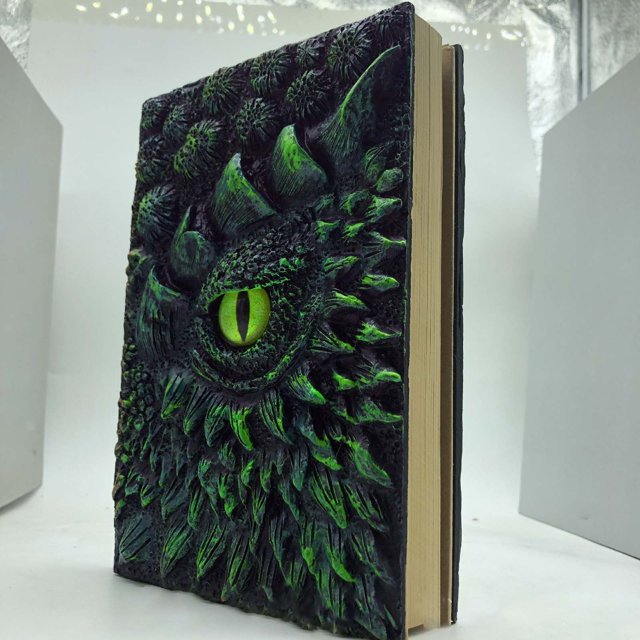 Hml Dragon Book Resin Crafts Notebook 1.1 Exquisite Handmade Journal For Writing And Sketching