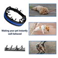 thumbnail image 4 of HAOAN Double Pet Collar Adjustable Dog Prong Collar with Quick Release Buckle Safe Effective Training Pet Collar, 4 of 8