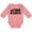 Mauve, variant on Inktastic Atlanta Skyline Grunge Boys or Girls Long Sleeve Baby Bodysuit
