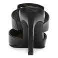thumbnail image 3 of ALFANI Womens Black Buckle Accent Pointed Toe Stiletto Slip On Dress Heeled Mules Shoes 6.5 M, 3 of 4