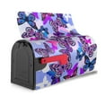 thumbnail image 4 of Haiem Flying Butterflies Mailbox Covers Magnetic ,Mailbox Wraps Post Letter Box Cover for Holiday Garden Yard Decor-21x18 in, 4 of 9