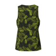 thumbnail image 4 of Haiem Tropical Palm Leaves Fern Leaf Men Workout Tank Top Gym Bodybuilding Sleeveless Muscle T Shirts Athletic Tank Breathable Workout Shirt-Large, 4 of 8