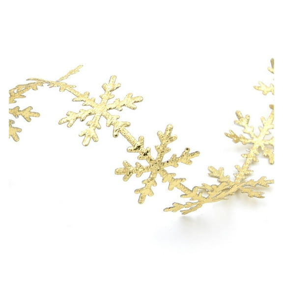 25mm Christmas Snowflake Trim Tree Ribbon Lace Ultrasonic Embossed for Wedding Party Christmas Decorations Home Accessories