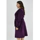 thumbnail image 2 of Vestido Envolvente Roman Fashion Talla Extra 1210 Morado Violeta Oscuro 42, 2 of 7