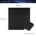 thumbnail image 2 of Uxcell Black 3K Carbon Fiber Plate Panel Sheets Carbon Fiber Board Plate Flexible 500 x 500 x 2.5mm 1 Pcs, 2 of 7