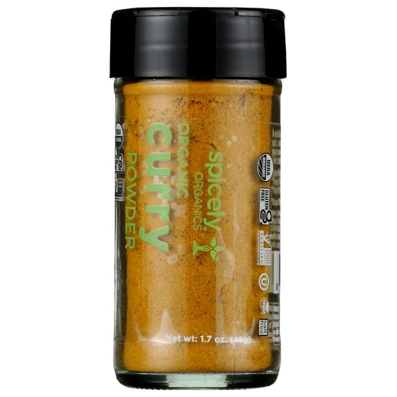 (Pack of 3), Spicely Organics Organic Curry Powder, 1.7 oz