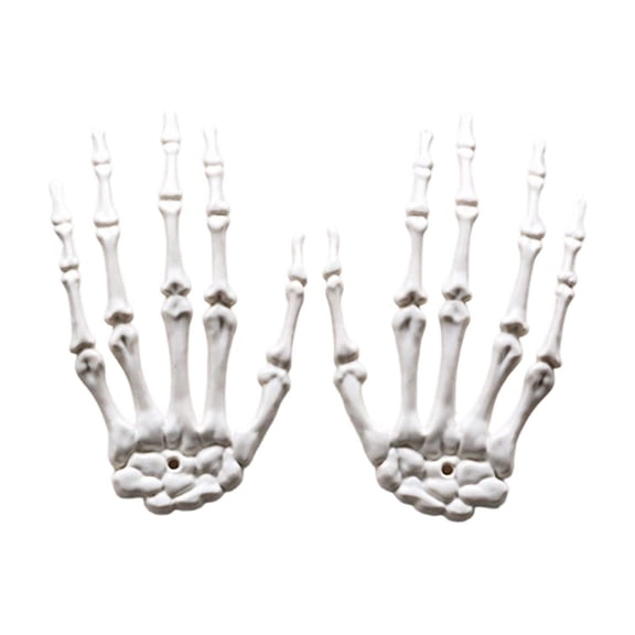 Tepsmf Halloween Skeleton Claws, Bones Claw Display Piece, Plastic Toy Ghost Hands for Spooky Decoration Party Prop Home Tabletop