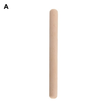 

Meizhencang Wooden Non-Stick Rolling Pin Pastry Flour Cake Dough Roller Kitchen Baking Tool